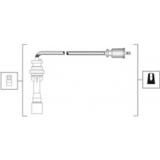 941318111290 MAGNETI MARELLI Комплект проводов зажигания