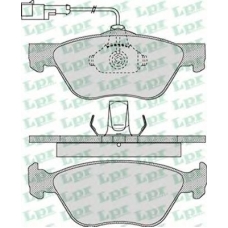 05P1084 LPR Комплект тормозных колодок, дисковый тормоз