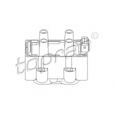 700 221 TOPRAN Катушка зажигания