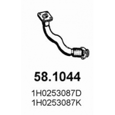 58.1044 ASSO Труба выхлопного газа