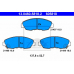 13.0460-5818.2 ATE Комплект тормозных колодок, дисковый тормоз