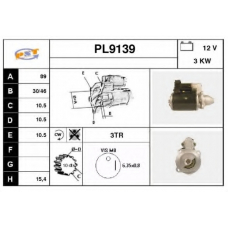 PL9139 SNRA Стартер