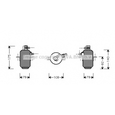 MSD081 Prasco Осушитель, кондиционер