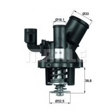 TM 17 98 MAHLE Термостат, охлаждающая жидкость