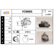 VO9005 SNRA Стартер