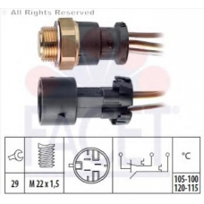 7.5668 FACET Термовыключатель, вентилятор радиатора