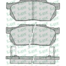 05P322 LPR Комплект тормозных колодок, дисковый тормоз