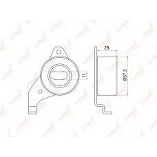 PB-1065 LYNX Ролик ремня грм toyota camry,a