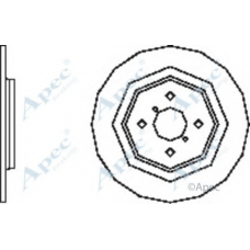 DSK2526 APEC Тормозной диск
