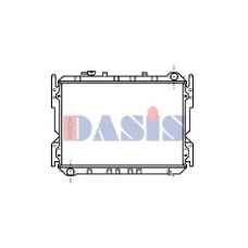 110810N AKS DASIS Радиатор, охлаждение двигателя