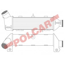 6713J82X POLCAR Intercoolery