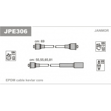 JPE306 JANMOR Комплект проводов зажигания
