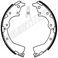 115.296 TRUSTING Комплект тормозных колодок