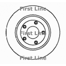 FBD1216 FIRST LINE Тормозной диск