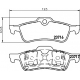 8DB 355 009-181<br />HELLA PAGID