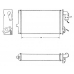 58606 NRF Теплообменник, отопление салона
