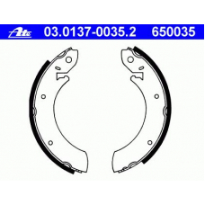 03.0137-0035.2 ATE Комплект тормозных колодок