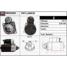 DRS0068 DELCO REMY Стартер