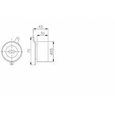 TKR 9979 TIMKEN Натяжной ролик, ремень грм