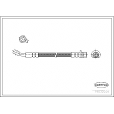 19032229 CORTECO Тормозной шланг