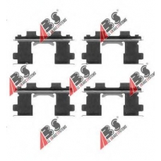 1253Q ABS Комплектующие, колодки дискового тормоза