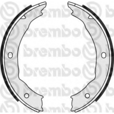 S 61 540 BREMBO Комплект тормозных колодок, стояночная тормозная с