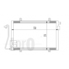 042-016-0005 LORO Конденсатор, кондиционер