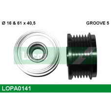 LOPA0141 TRW Механизм свободного хода генератора