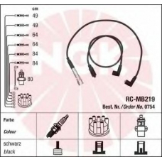 0754 NGK Комплект проводов зажигания