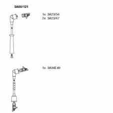 3A00/121 BREMI Комплект проводов зажигания