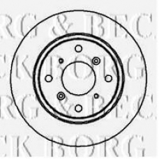 BBD4080 BORG & BECK Тормозной диск