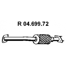 04.699.72 EBERSPACHER Труба выхлопного газа