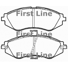 FBP3266 FIRST LINE Комплект тормозных колодок, дисковый тормоз