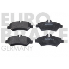 5502223363 EUROBRAKE Комплект тормозных колодок, дисковый тормоз