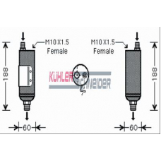 8903861 KUHLER SCHNEIDER Осушитель, кондиционер