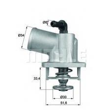 TI 55 92D MAHLE Термостат, охлаждающая жидкость