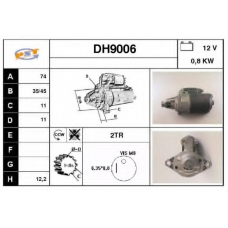 DH9006 SNRA Стартер