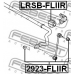 LRSB-FLIIR FEBEST Опора, стабилизатор