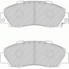 FDB1505 FERODO Комплект тормозных колодок, дисковый тормоз
