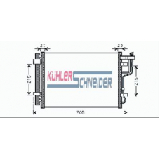 5720191 KUHLER SCHNEIDER Конденсатор, кондиционер