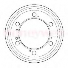 329134B BENDIX Тормозной барабан
