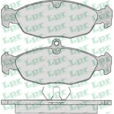 05P599 LPR Комплект тормозных колодок, дисковый тормоз