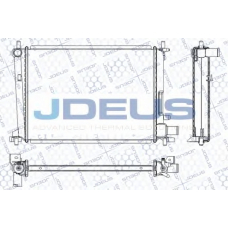 RA0120840 JDEUS Радиатор, охлаждение двигателя