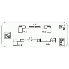 HR3 JANMOR Комплект проводов зажигания