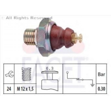 7.0052 FACET Датчик давления масла