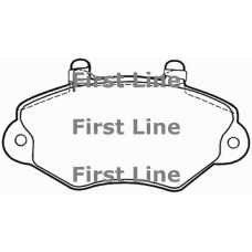 FBP3250 FIRST LINE Комплект тормозных колодок, дисковый тормоз