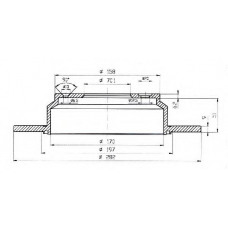 BDC4840 QUINTON HAZELL Тормозной диск