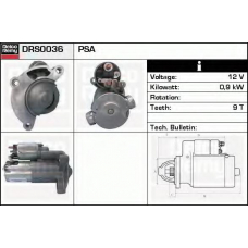 DRS0036 DELCO REMY Стартер