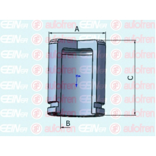 D025440 AUTOFREN SEINSA Поршень, корпус скобы тормоза