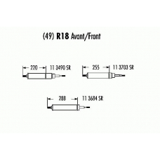 113684 RECORD FRANCE Амортизатор